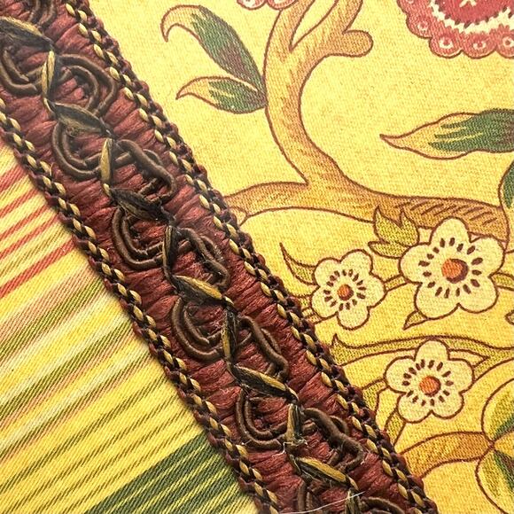 Waverly Samsara Paisley Bound Photo Album Journal 100 Pages CD Colorful Striped - Picture 6 of 9